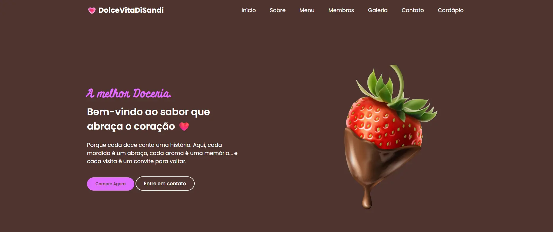 Mockup de Landing Page de alta conversão